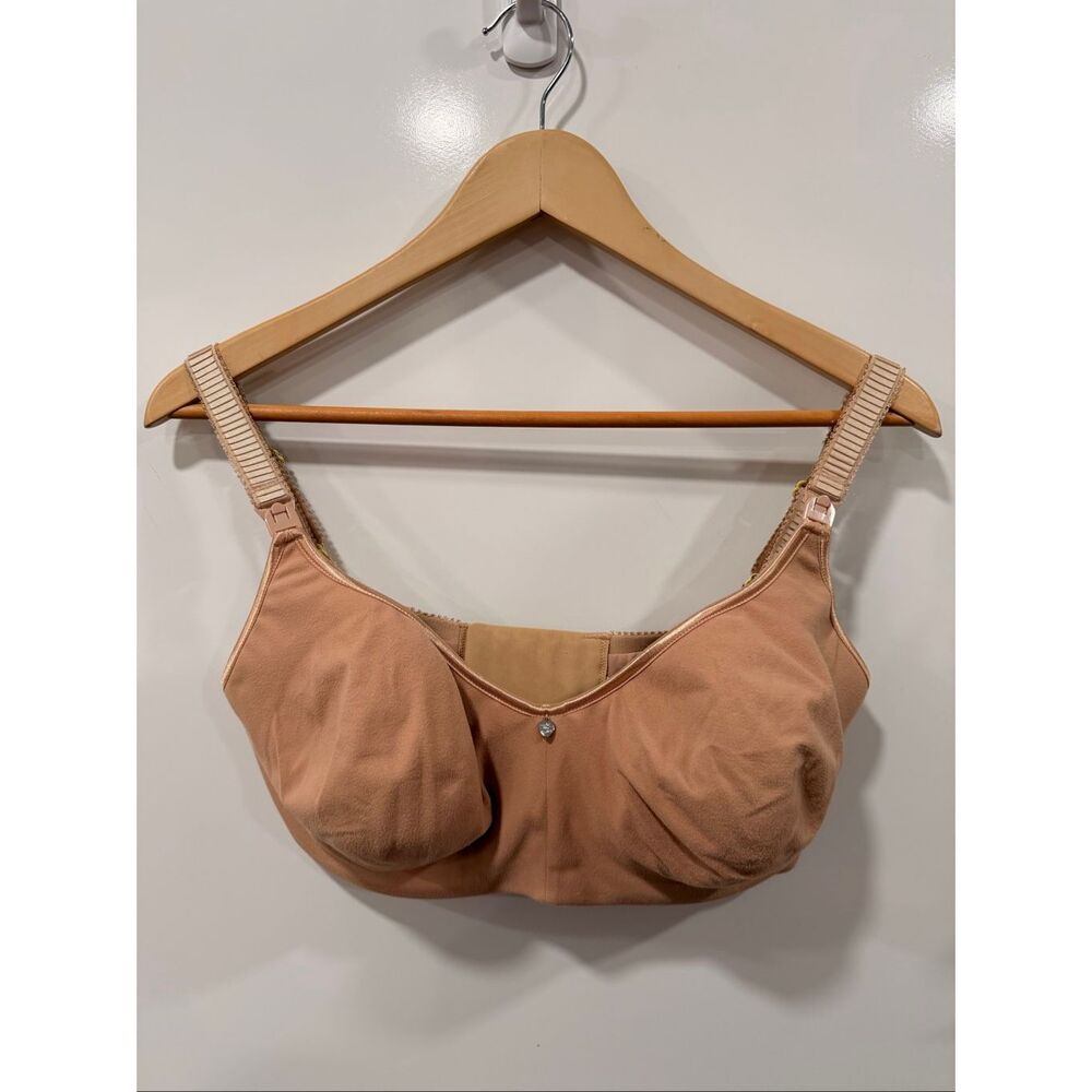 Cake Maternity Croissant Nursing Bra 38G Nude